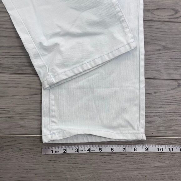 WeWoreWhat Size 27 Super Bleached Kick Flare Wide Leg High Rise Denim NEW Jeans - Picture 14 of 17